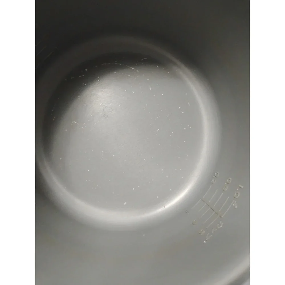 Vintage Zojirushi Rice Cooker 5 Cup NFR-1003 White Floral Spoon Holder Test Work
